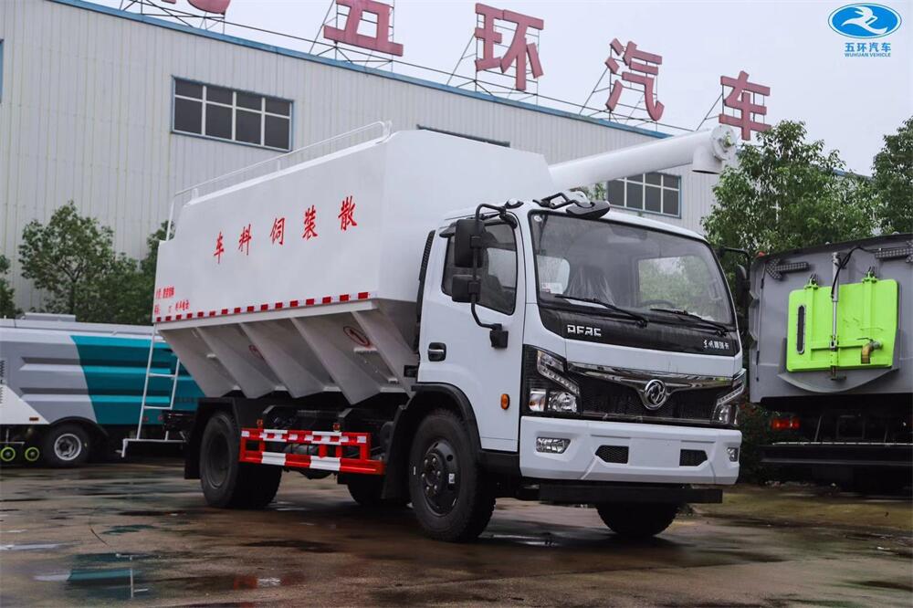 16方散裝飼料車-程力東風(fēng)福瑞卡16方8噸散裝飼料運輸車